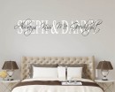 Always Kiss Me Goodnight Personalized Name Decal